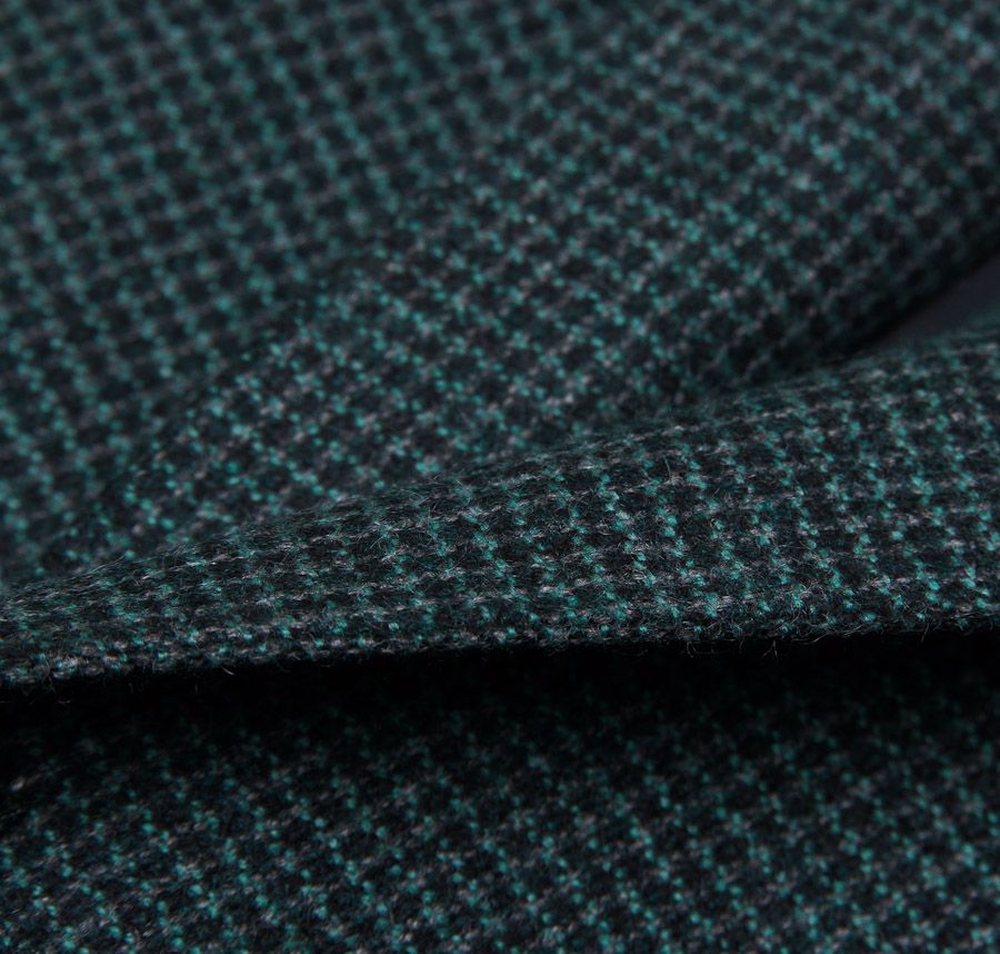 NWT $7795 KITON Emerald Check 100% Cashmere Sport Coat Slim 46 XL